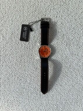 Hagley West Entrepreneur Watch 199/400 Limited Edition Orange & Black